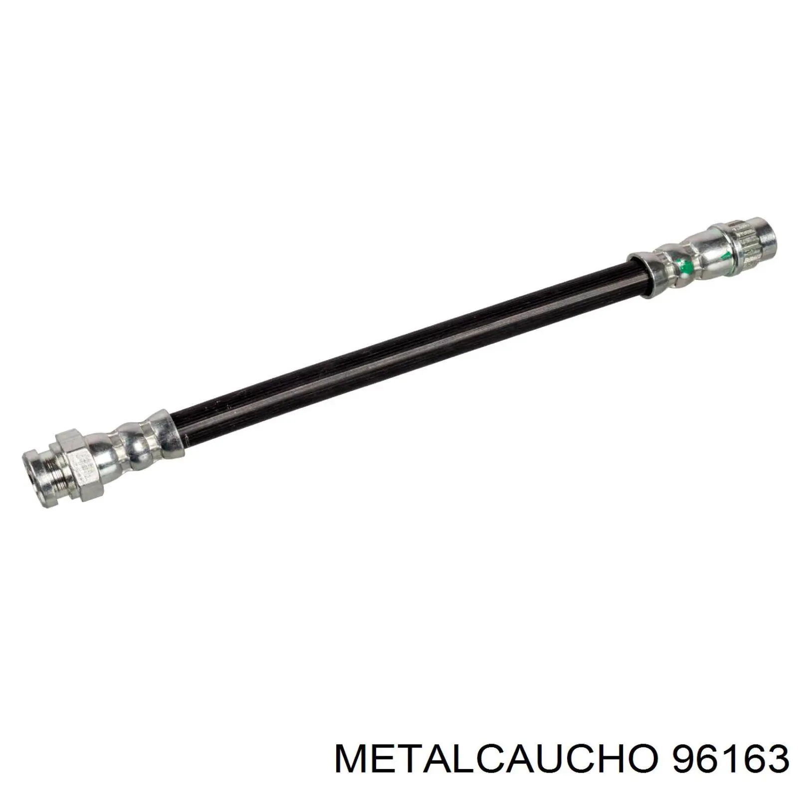 96163 Metalcaucho шланг тормозной задний