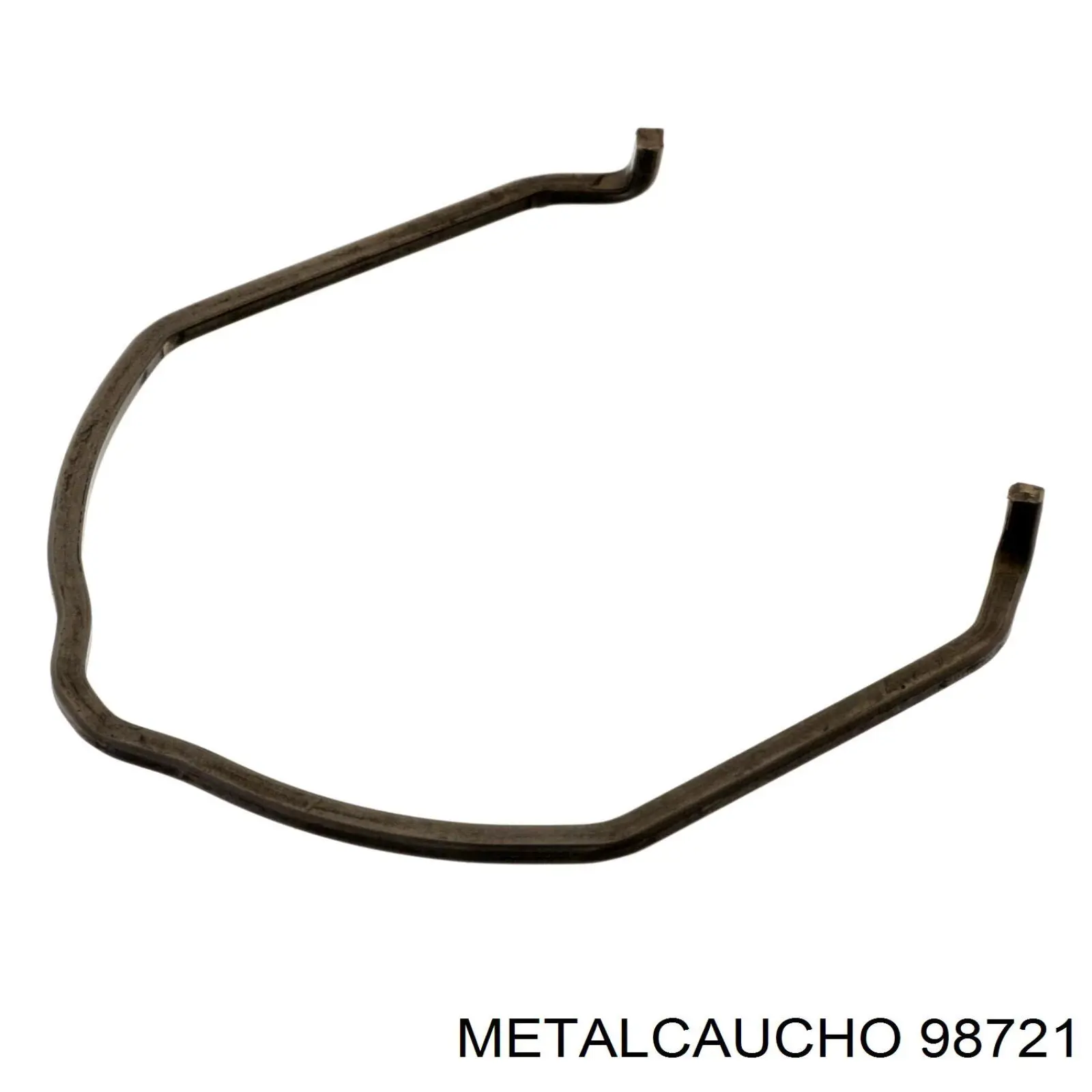 Estribo de tubo flexible de aire de sobrealimentación 98721 Metalcaucho