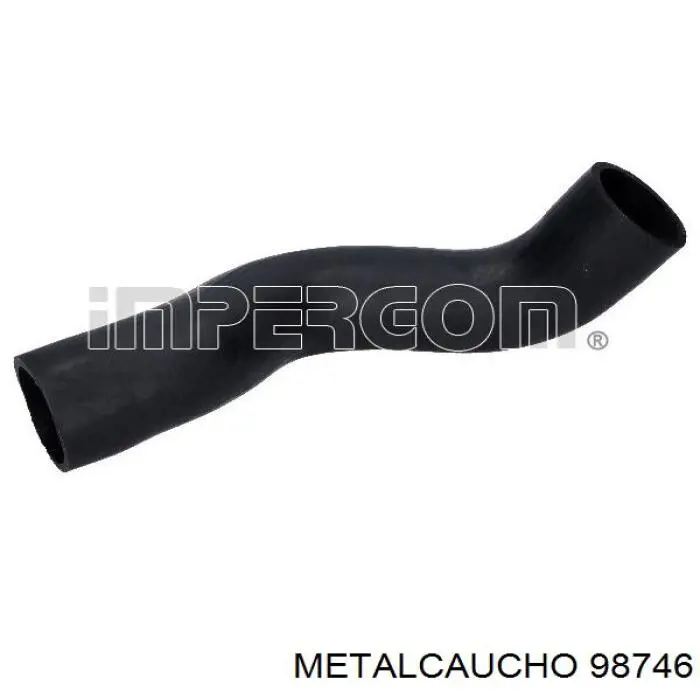 98746 Metalcaucho mangueira (cano derivado direita de intercooler)
