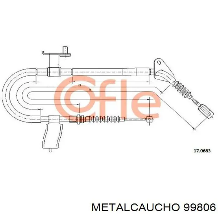 Фланец системы охлаждения 452270 Triclo