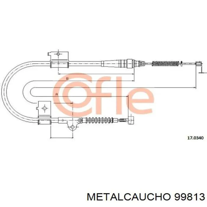 5120907 Autotechteile Трубка (шланг) отвода масла от турбины