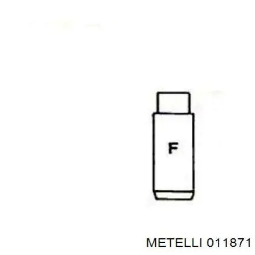 Направляющая клапана METELLI 011871