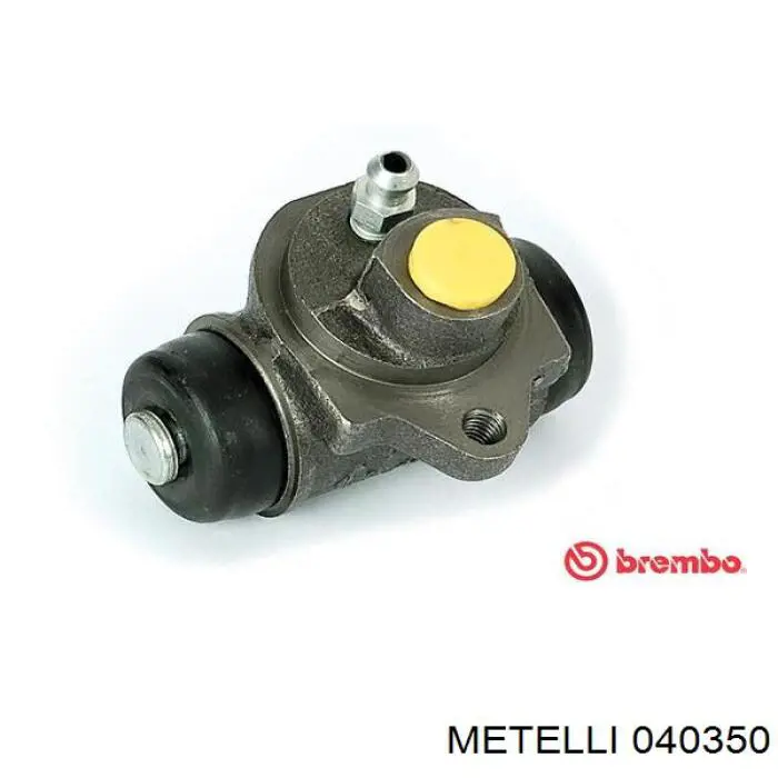 04-0350 Metelli цилиндр тормозной колесный рабочий задний