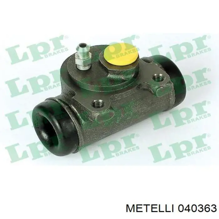 04-0363 Metelli цилиндр тормозной колесный рабочий задний