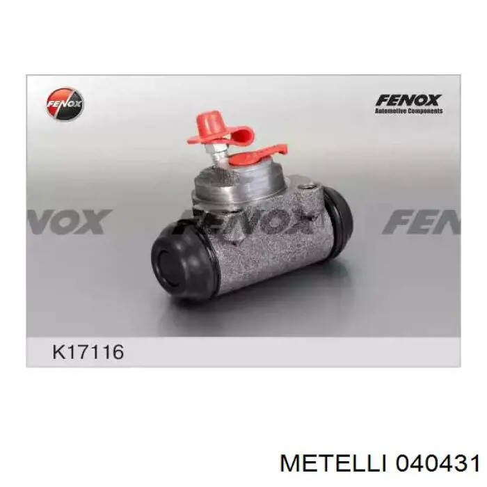 Купить 040431 Metelli Цилиндр тормозной колесный