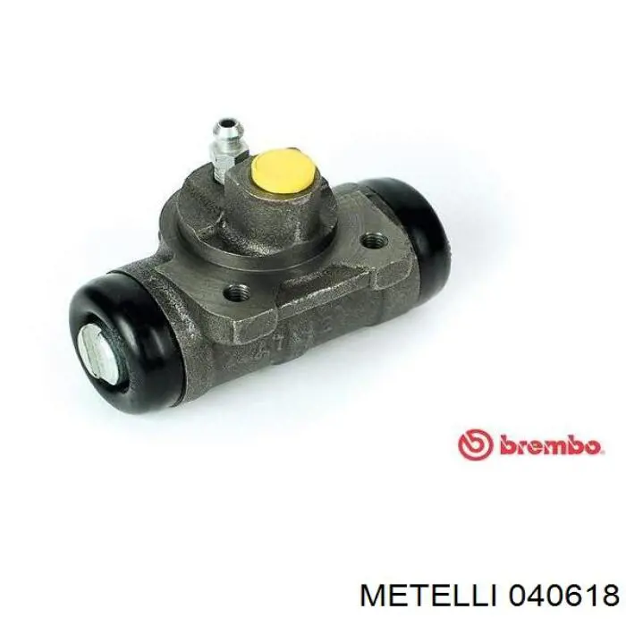 04-0618 Metelli цилиндр тормозной колесный рабочий задний