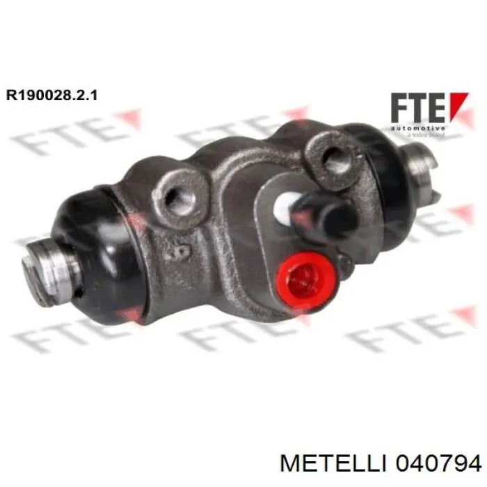 Рабочий тормозной цилиндр Metelli 040794 цена, от 12.22 USD