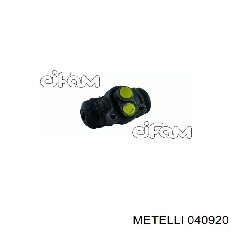04-0920 Metelli цилиндр тормозной колесный рабочий задний