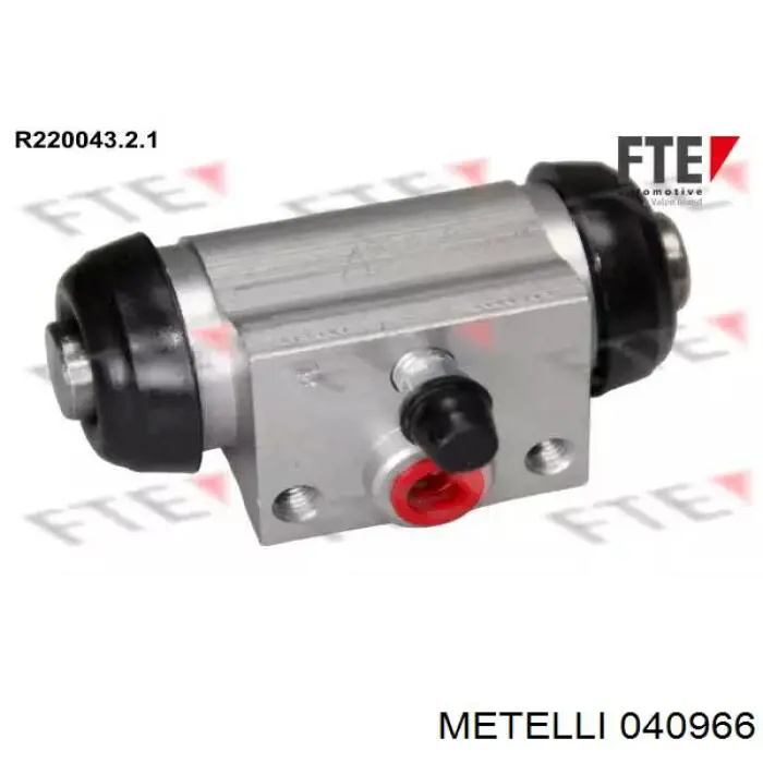 040966 Metelli Цилиндр тормозной колесный, задний