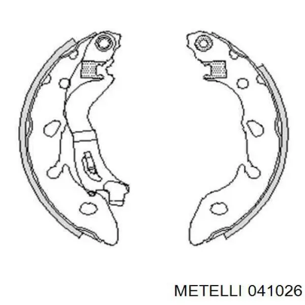 Рабочий цилиндр Metelli 041026