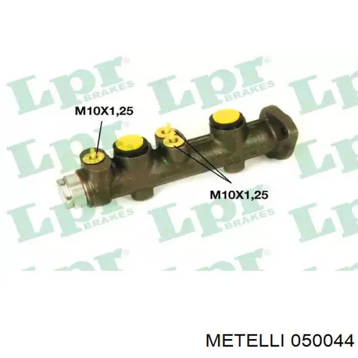 Купить 050044 Metelli Главный тормозной цилиндр