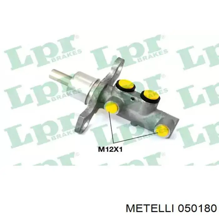 Цилиндр главный тормоза (гидротормозов) Metelli 050180 цена, от 29.57 USD