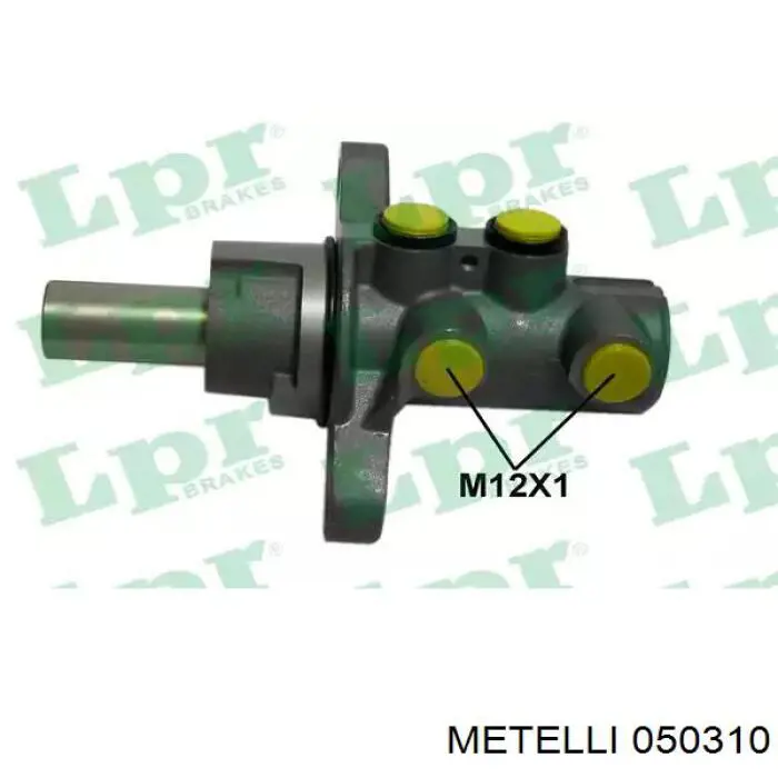Купить 050310 Metelli Главный тормозной цилиндр
