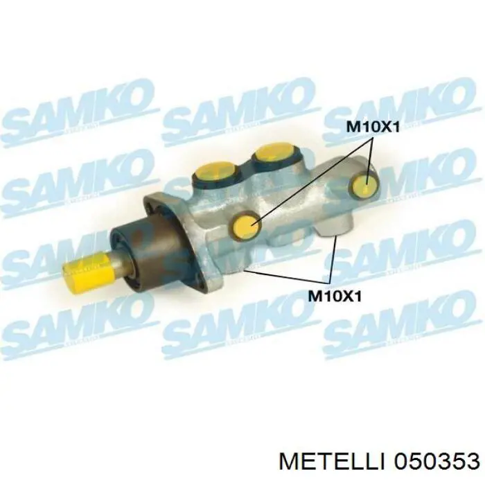 Цилиндр тормозной главный 050353 Metelli