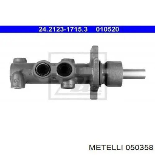 Купить 050358 Metelli Главный тормозной цилиндр