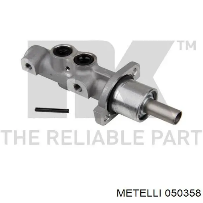 Цилиндр главный тормоза (гидротормозов) Metelli 050358 цена, от 54.93 USD