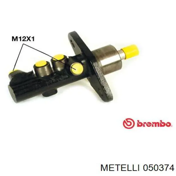 Цилиндр тормозной главный 050374 Metelli