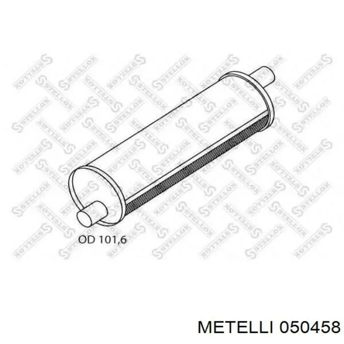 Купить 050458 Metelli Главный тормозной цилиндр