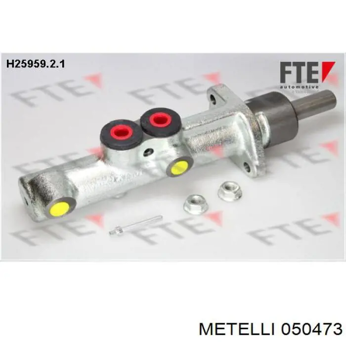 Цилиндр главный тормоза (гидротормозов) Metelli 050473 цена, от 55.94 USD