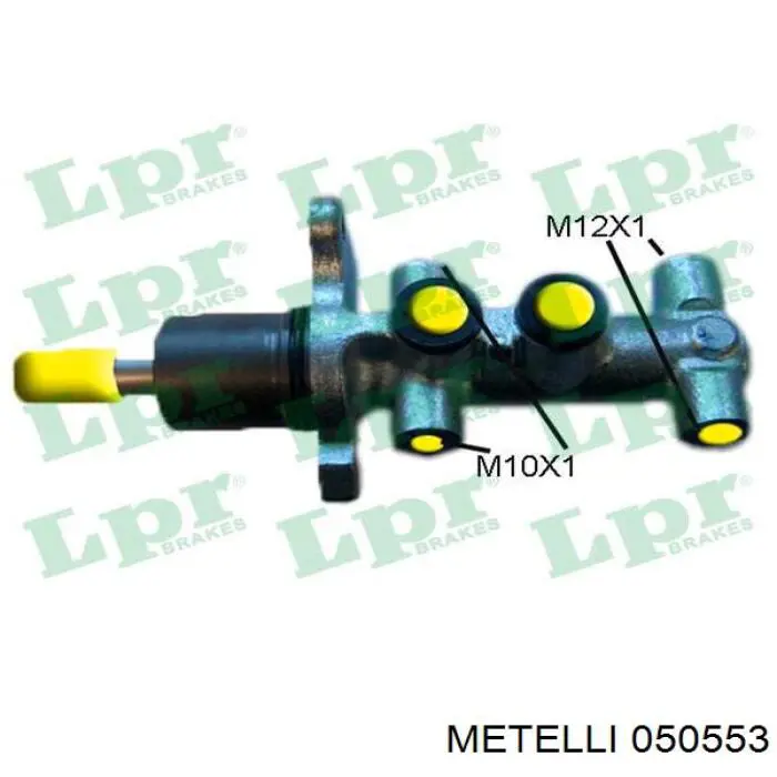 Цилиндр тормозной главный 050553 Metelli