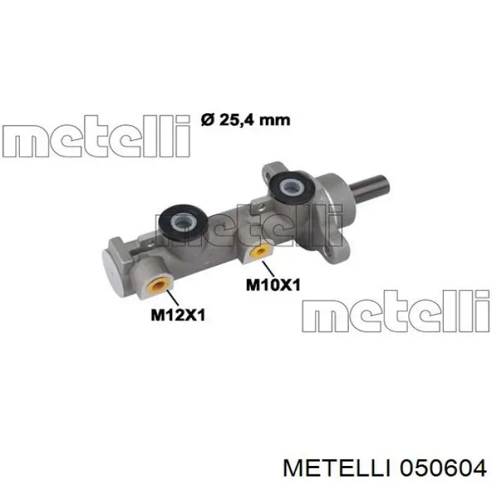Купить 050604 Metelli Главный тормозной цилиндр