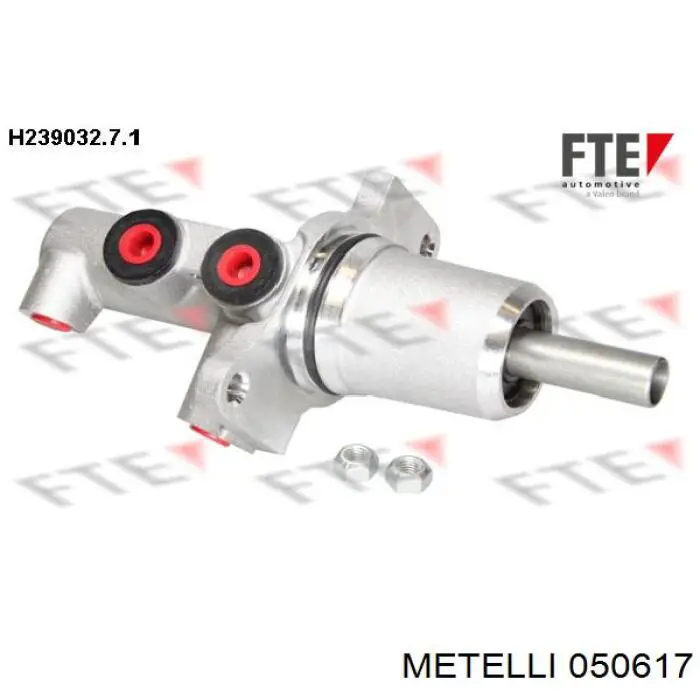 Цилиндр главный тормоза (гидротормозов) Metelli 050617 цена, от 68.26 USD
