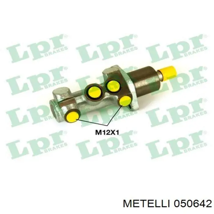 Цилиндр главный тормоза (гидротормозов) Metelli 050642 цена, от 44.54 USD