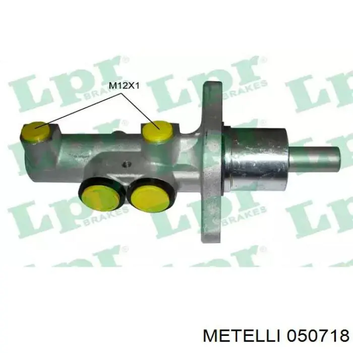 Цилиндр главный тормоза (гидротормозов) Metelli 050718 цена, от 63.02 USD