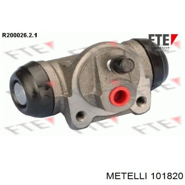 101820 Metelli цилиндр тормозной колесный рабочий задний