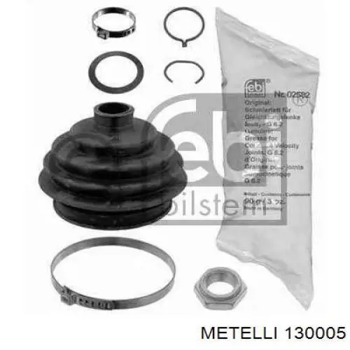 Пыльник ШРУСа наружный 130005 Metelli