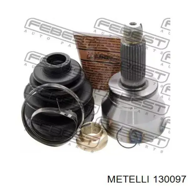 Пыльник ШРУСа наружный 130097 Metelli