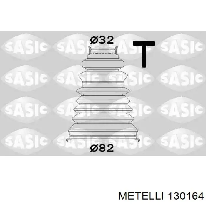 130164 Metelli Пыльник шарнира привода
