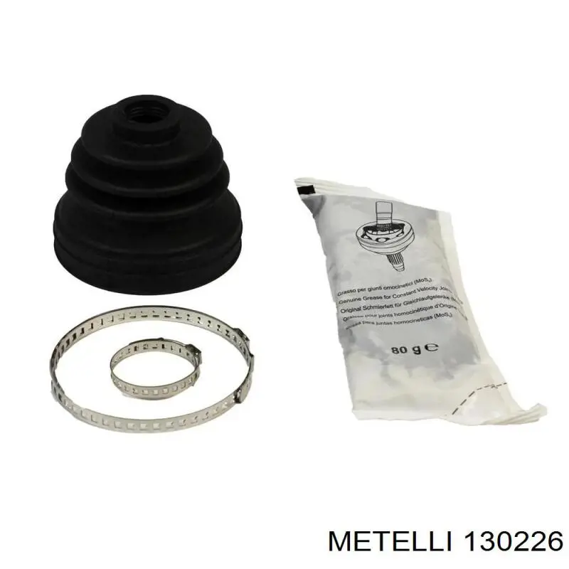 Пильник ШРУСа зовнішній, передній піввісі 130226 Metelli