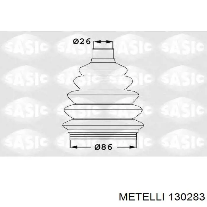 Чехол шруса Metelli 130283 цена, от 11.22 USD