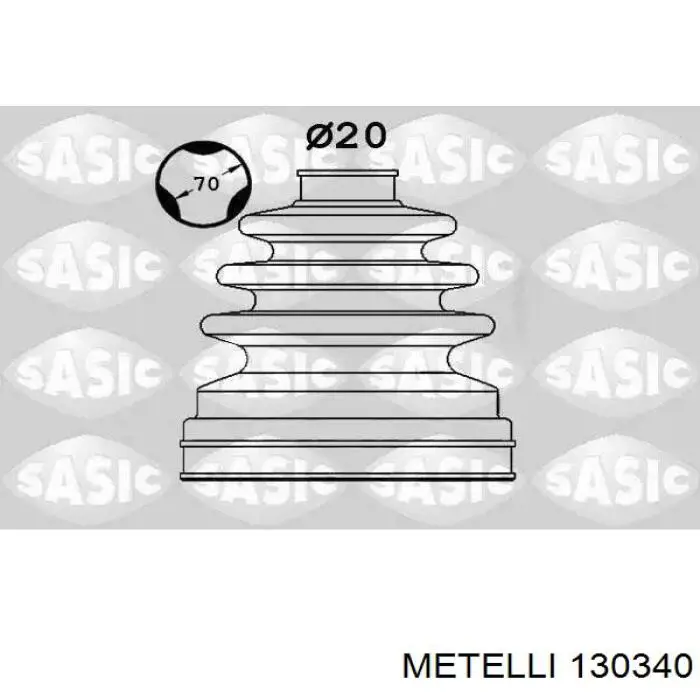 Чехол шруса Metelli 130340 цена, от 11.37 USD