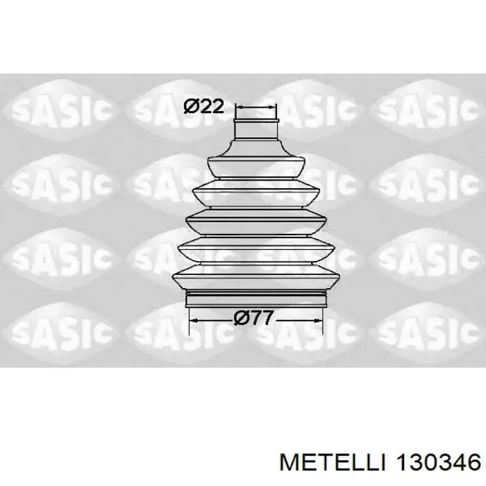 Чехол шруса Metelli 130346 цена, от 9.18 USD