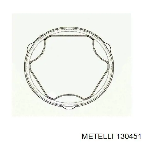 Пыльник ШРУСа внешний, правый Metelli 130451 цена, от 16.52 USD