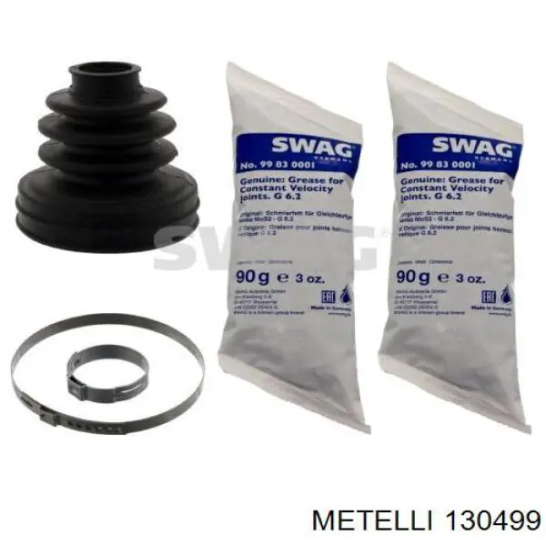 Пыльник ШРУСа внешний, левый Metelli 130499 цена, от 14.81 USD