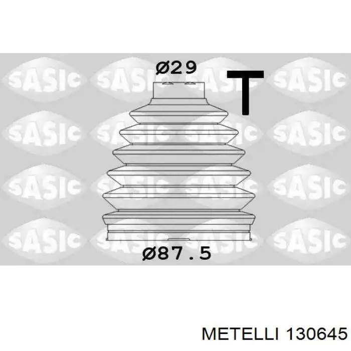 Пыльник ШРУСа наружный 130645 Metelli