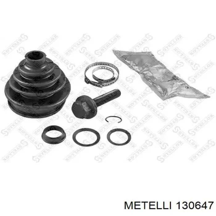 130647 Metelli bota de proteção externa de junta homocinética do semieixo dianteiro