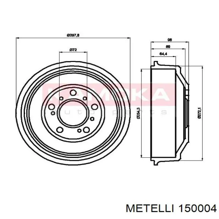 Граната колесная Metelli 150004 цена, от 26.59 USD