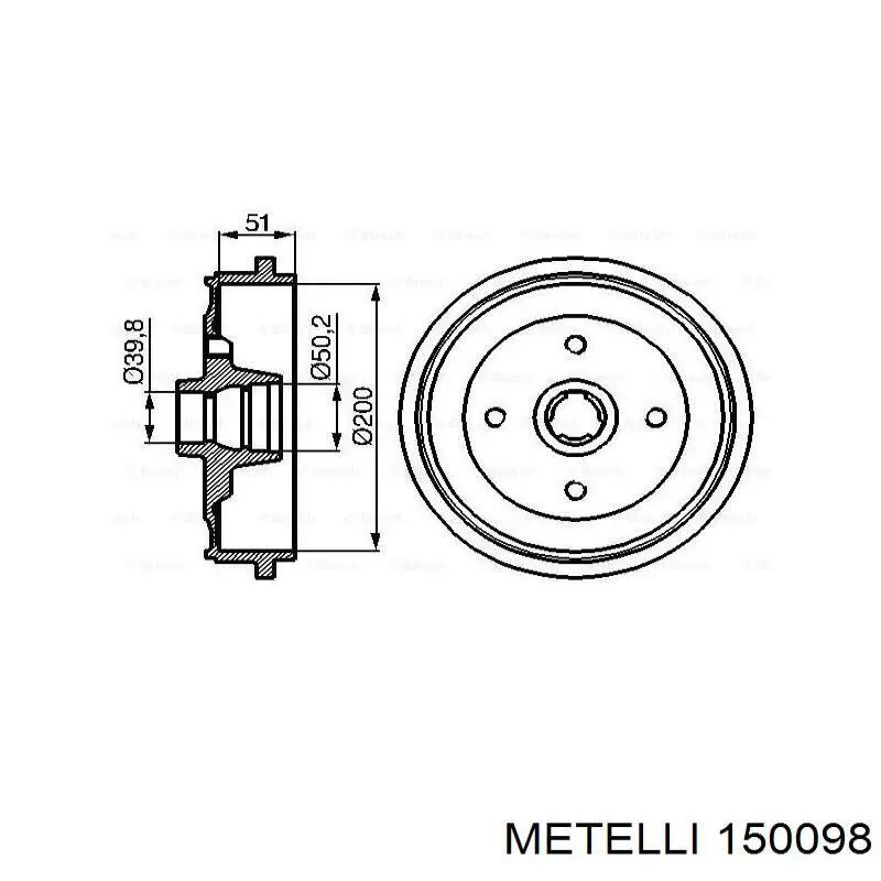 Граната колесная Metelli 150098 цена, от 40.44 USD