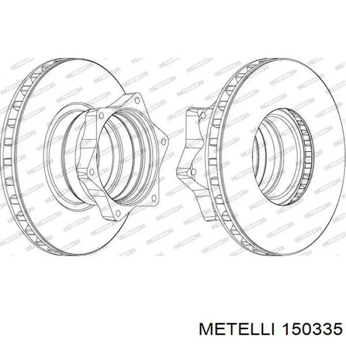 ШРУС наружный передний 150335 Metelli