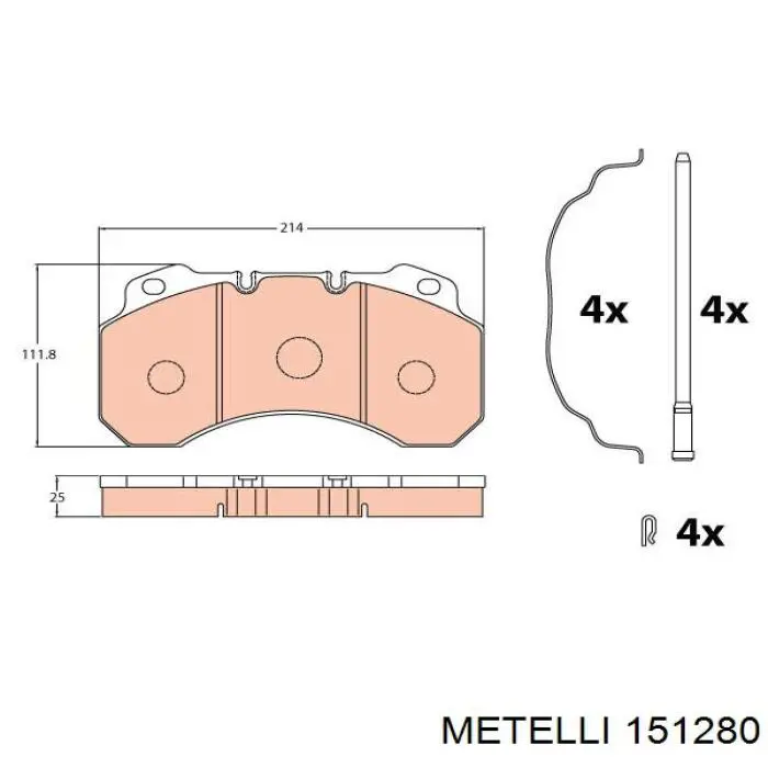 ШРУС наружный Metelli 151280
