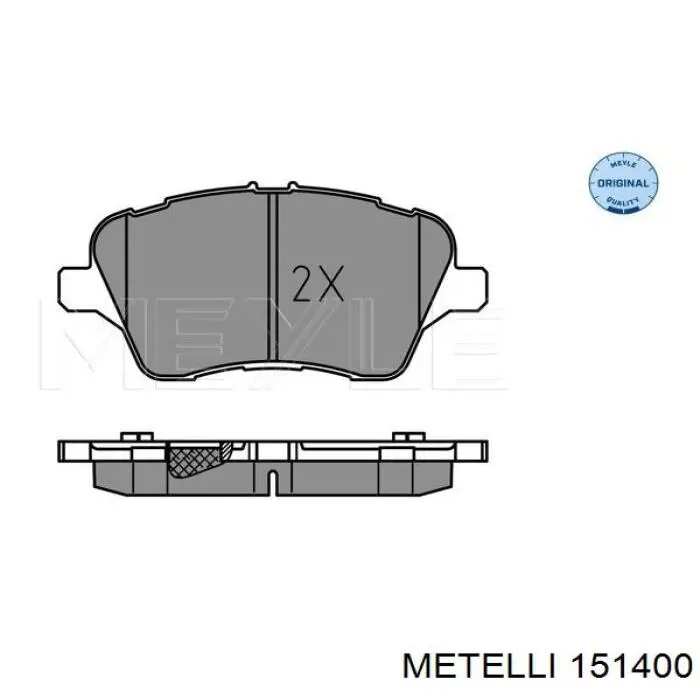 Купить 151400 Metelli Внешняя граната