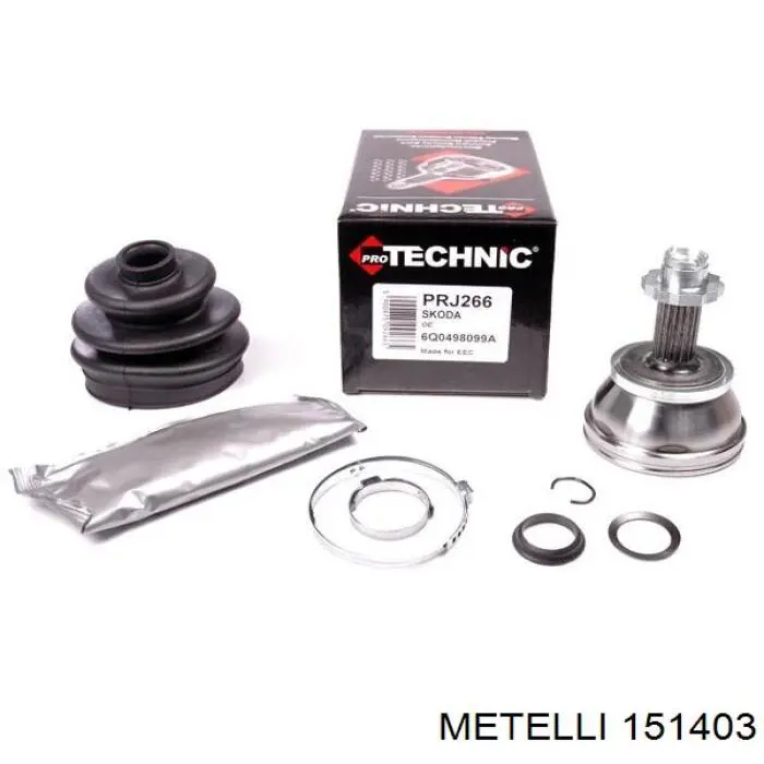 ШРУС наружный передний 151403 Metelli