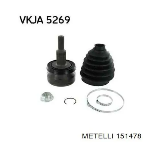 Граната колесная Metelli 151478 цена, от 34.44 USD