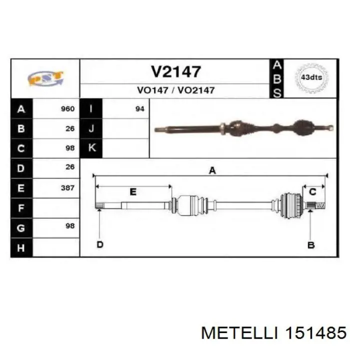 Граната колесная Metelli 151485 цена, от 38.19 USD