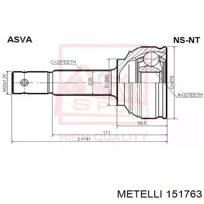 151763 Metelli