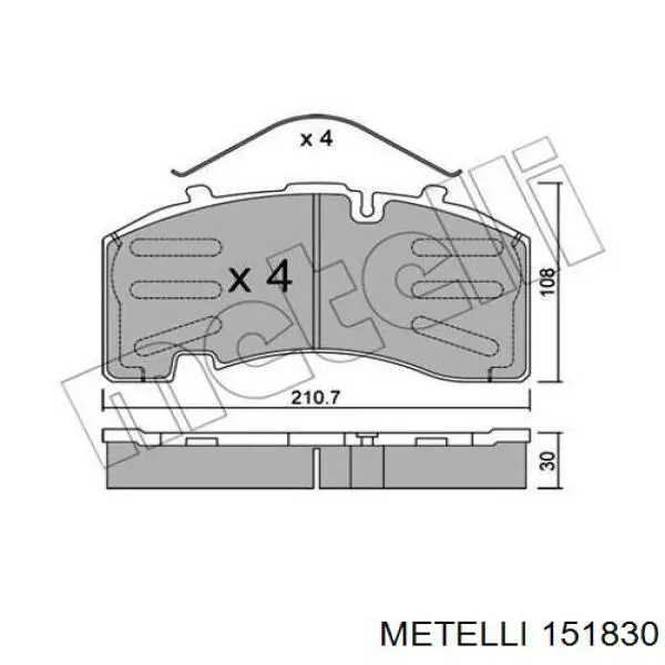 15-1830 Metelli шрус наружный передний